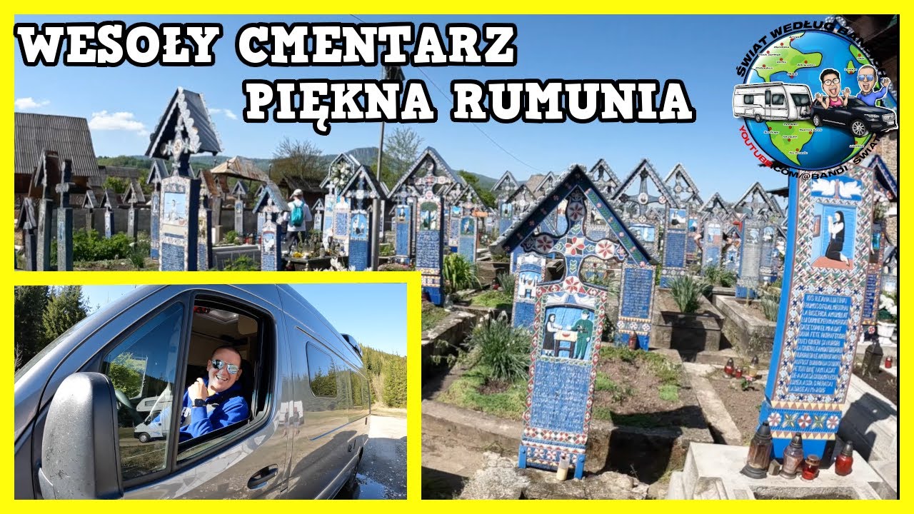 ŚPIMY W RUMUŃSKIEJ GŁUSZY😁 Zwiedzamy RUMUNIĘ  KAMPEREM! Cmentarz, Klasztory, Natura🤩