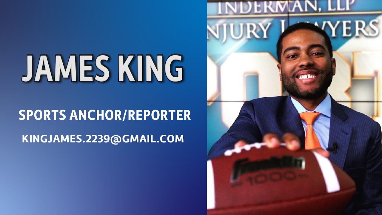 James King Sports Anchor/Reporter Reel