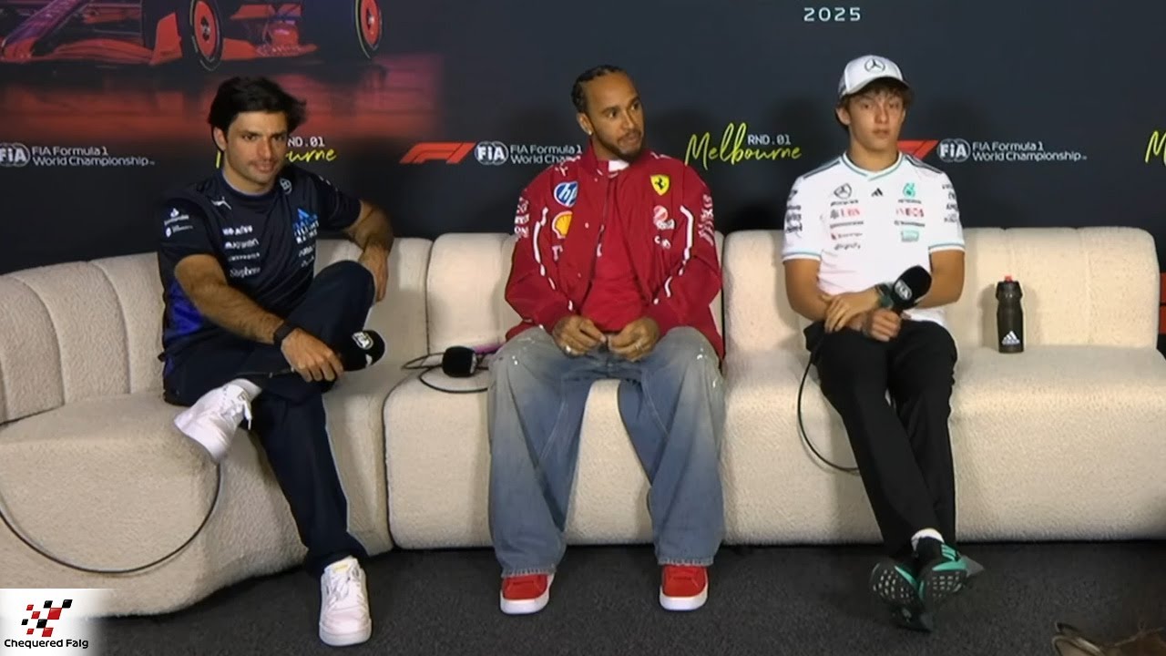 Pre Race Drivers Press Conference Australian Grand Prix 2025 | Hamilton, Sainz, Antonelli