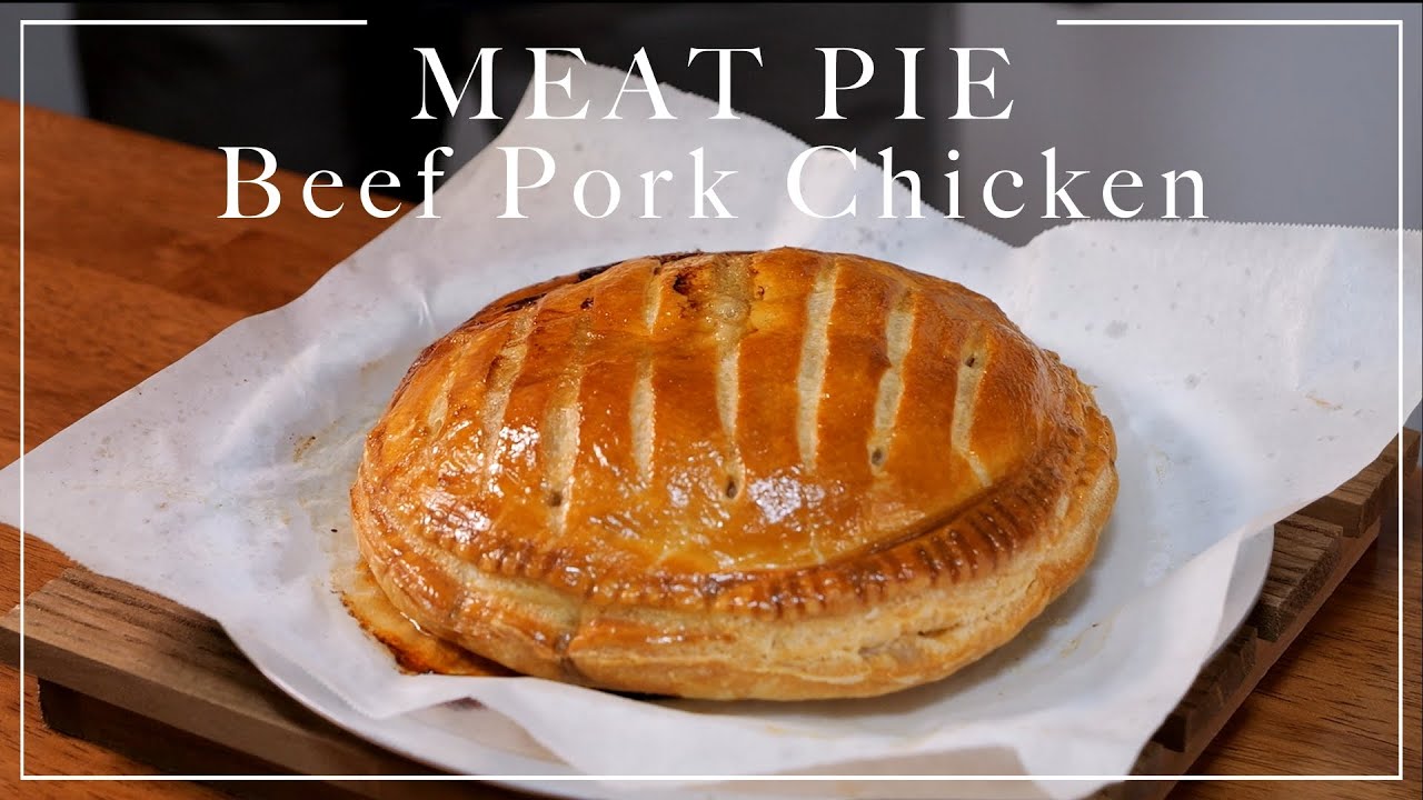 【生地から作る】ミートパイ Meat pie