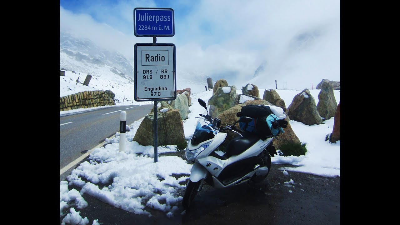 Honda PCX 125cc Road Trip Around Europe - Loads of RAW footage!