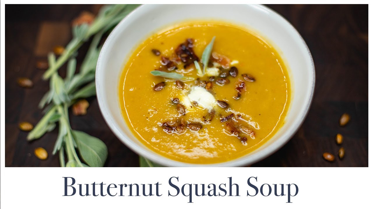 BUTTERNUT SQUASH SOUP | Alissa Disanto