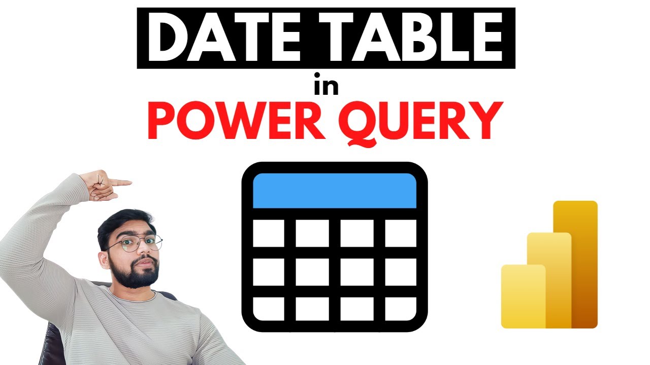 Как создать таблицу дат в Power Query