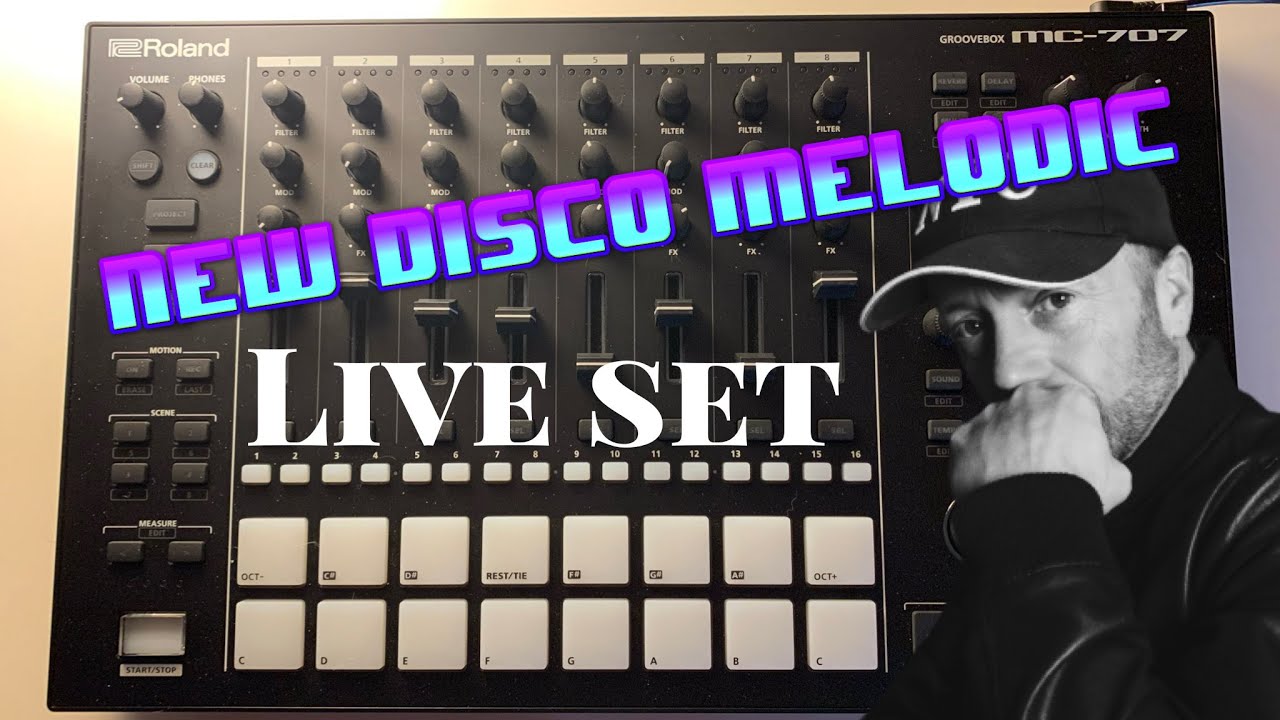MC707 NEW DISCO melodic live set 60 min ( Alex Fain )