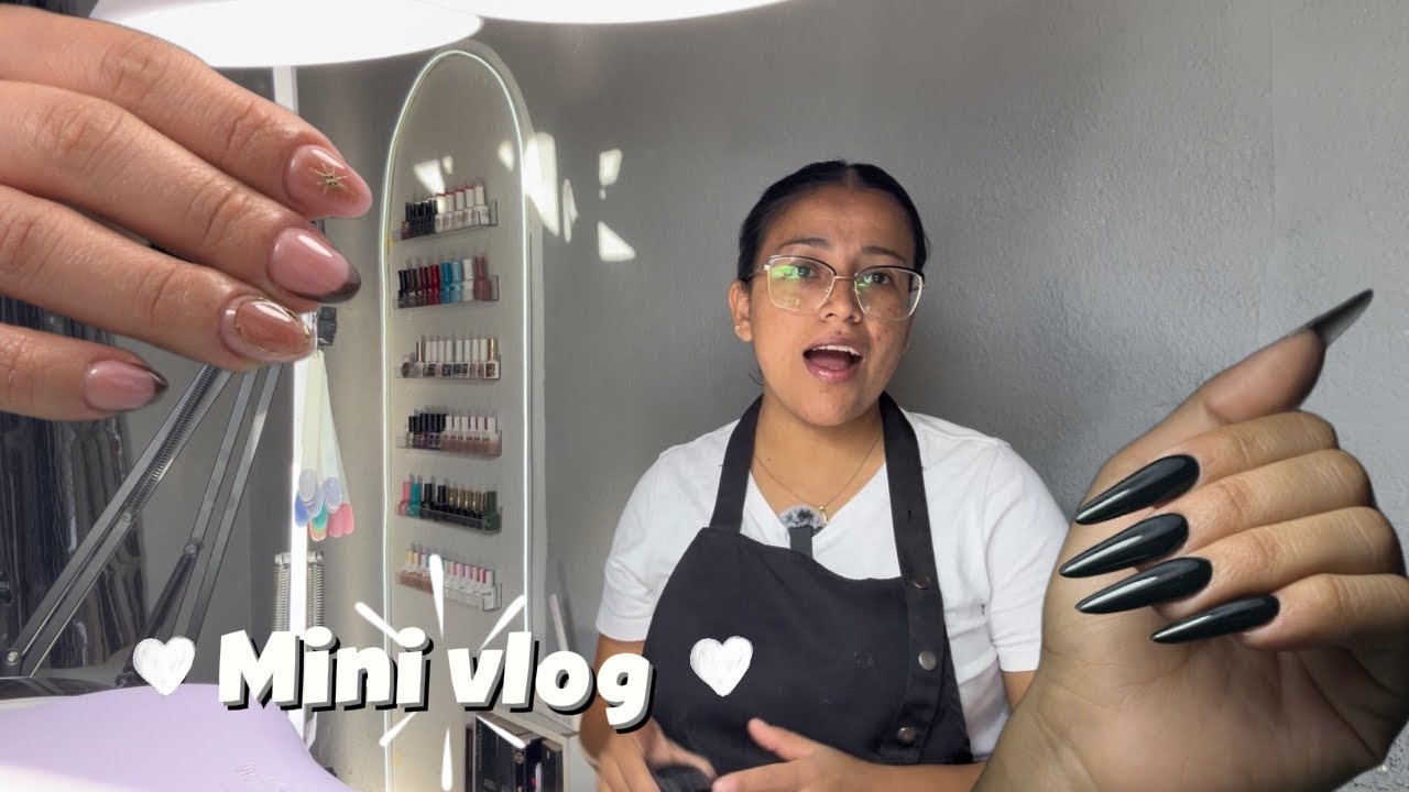 Un día siendo manicurista en monterrey | mi primer video 