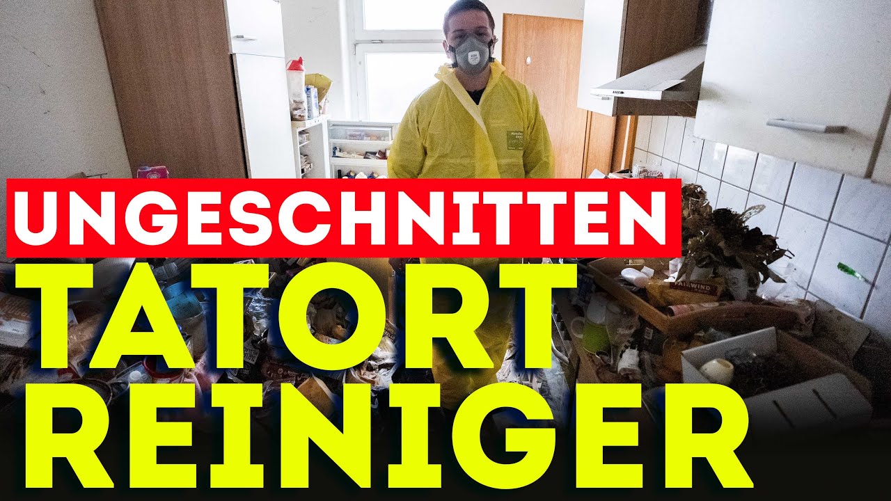 TATORTREINIGER | UNGESCHNITTEN | Praktikum in einer Messiewohnung!