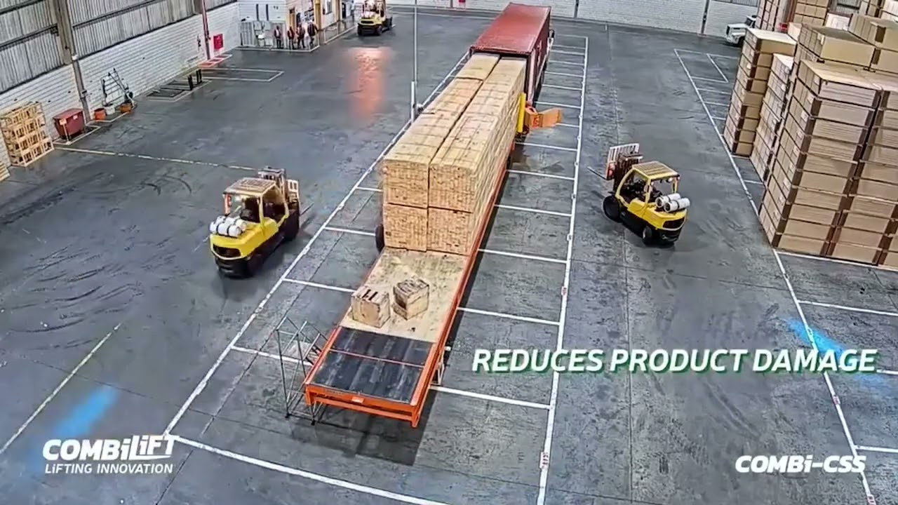 Snel een container laden