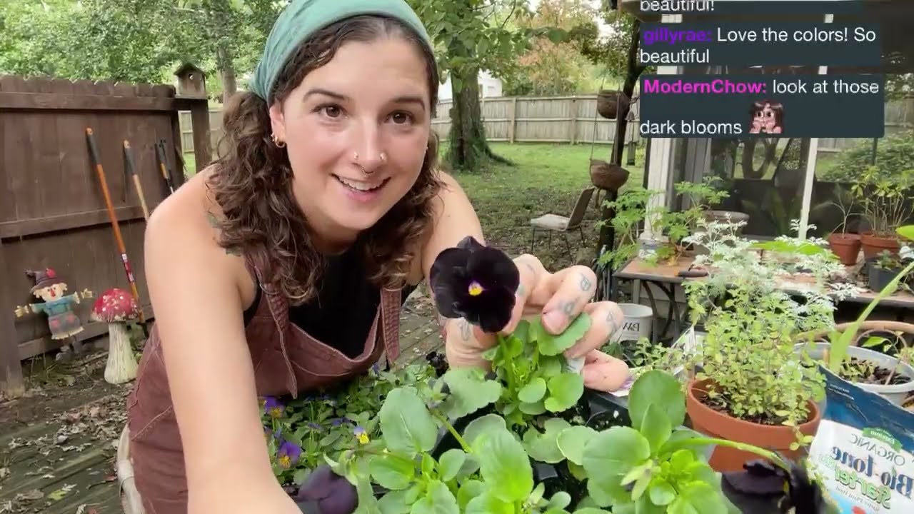 cozy gardening stream 🎃🥀 Twitch VOD