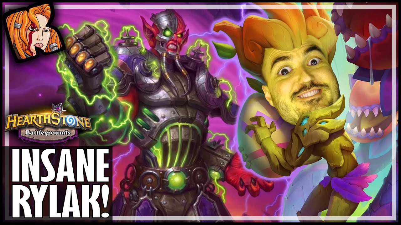 MY MOST BIZZARE RYLAK YET! - Hearthstone Battlegrounds