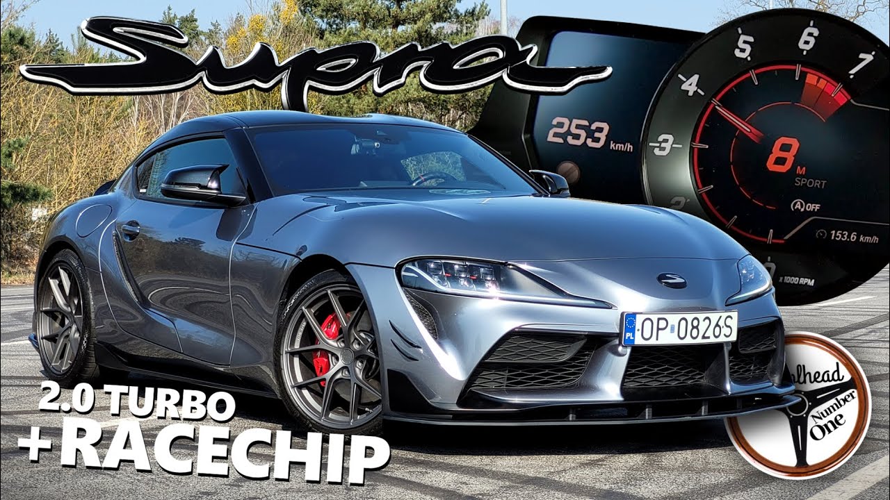 2022 Toyota GR Supra 2.0 T (293 KM) | V-MAX, 0-100, 100-200 km/h, prezentacja, AUTOBAHN. | 4K