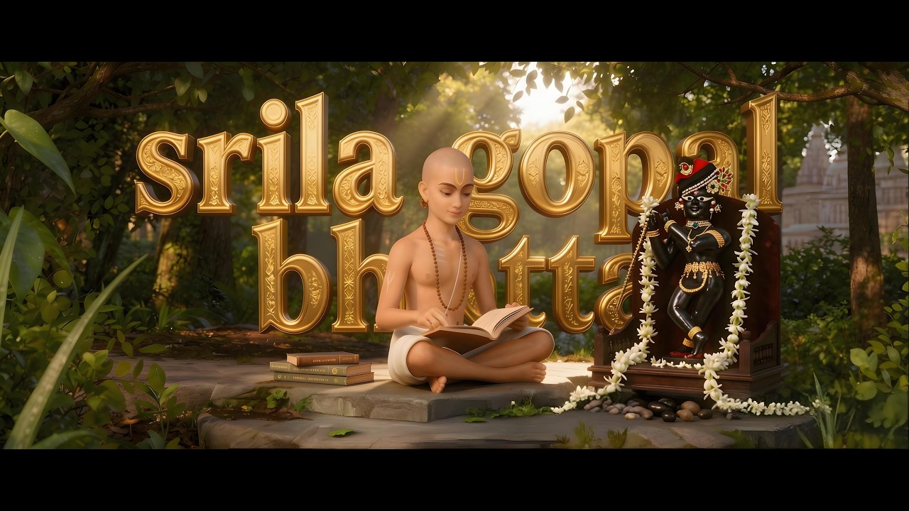 Radha Raman Prakatya Leela | Gopal Bhatta Goswami Ki Kahani | Mahaprabhu Se Divya Bhet | Radhe Radhe