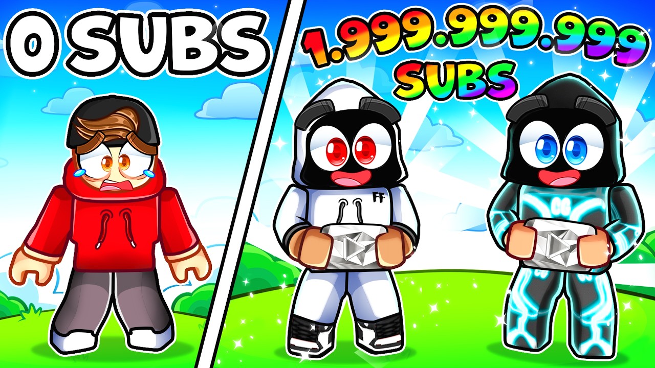We Became The MOST FAMOUS YouTubers in Roblox Grow a Channel!