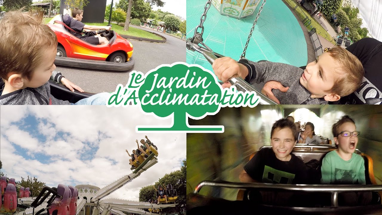 VLOG - Manèges & Attractions au Jardin d'Acclimatation à Paris