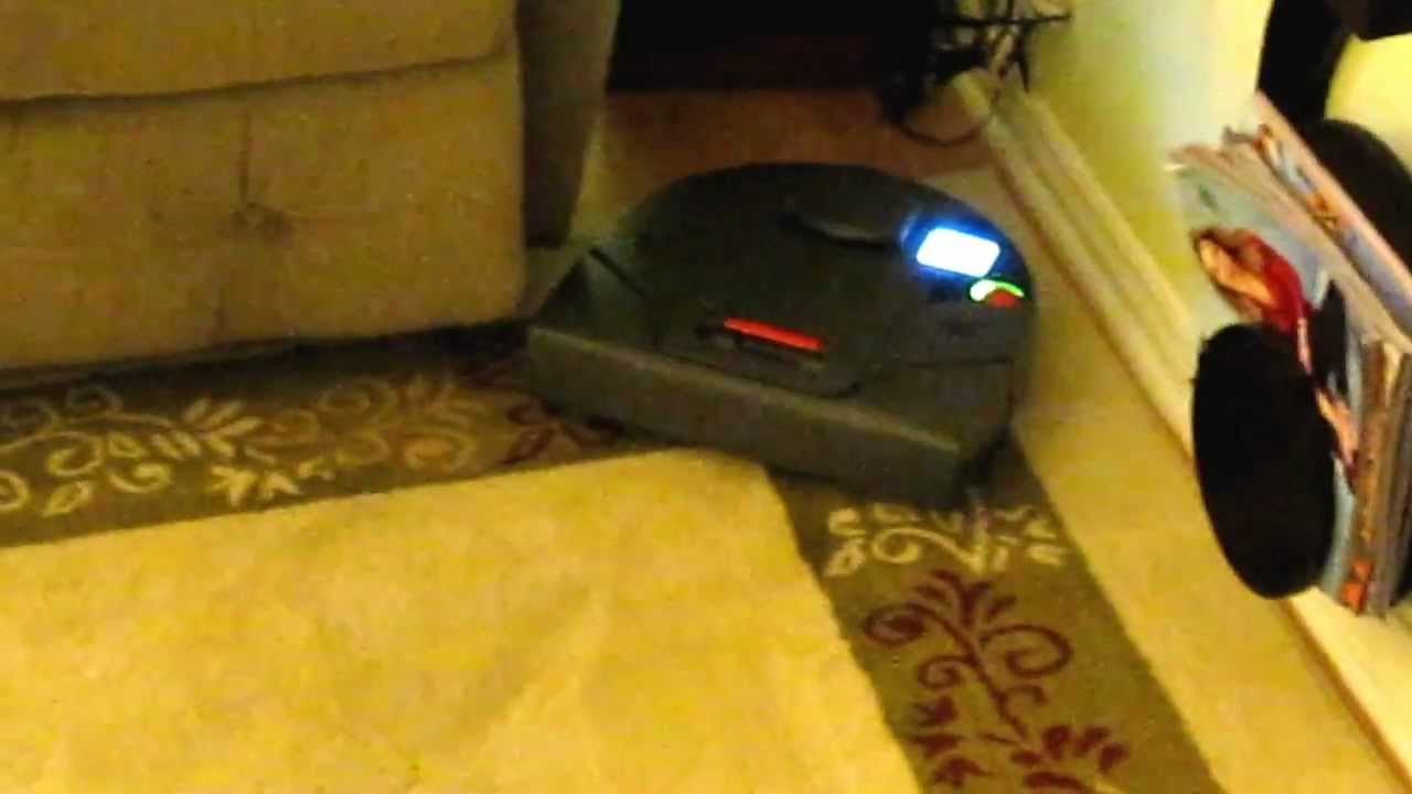 Neato performance on difficult carpet improves with Magic Sliders