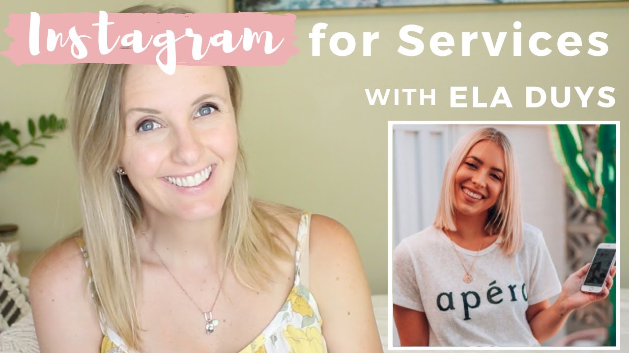 Instagram for Service Businesses 👉 How To Grow Your Instagram with Ela Mazur Creative