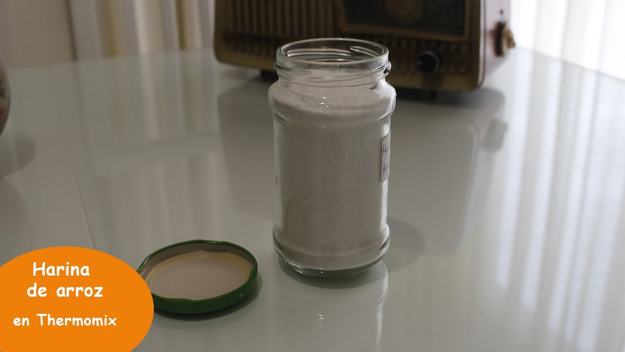 Harina de arroz en Thermomix