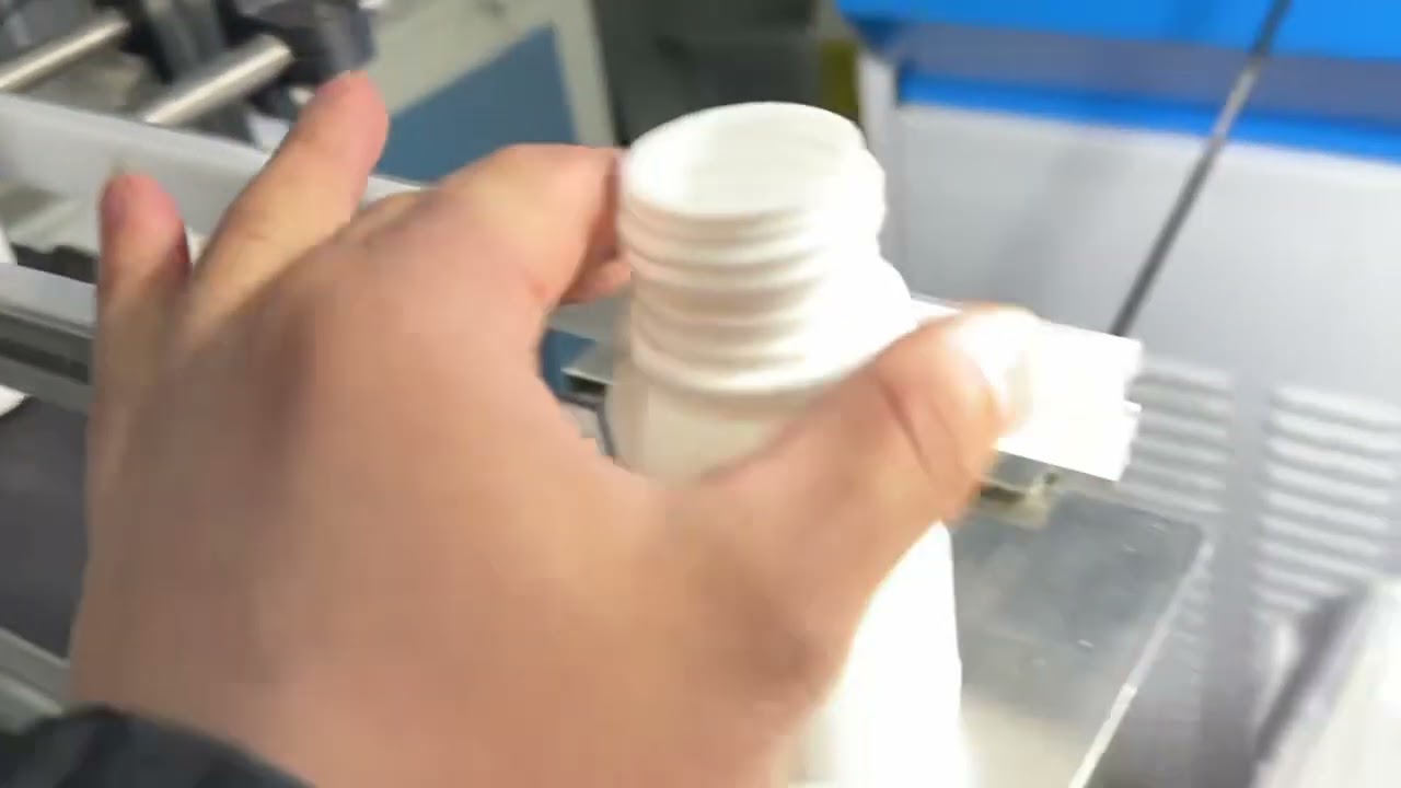 Take a look at this automatic plastic bottle packaging production line.#extrusionblowmoldingmachine