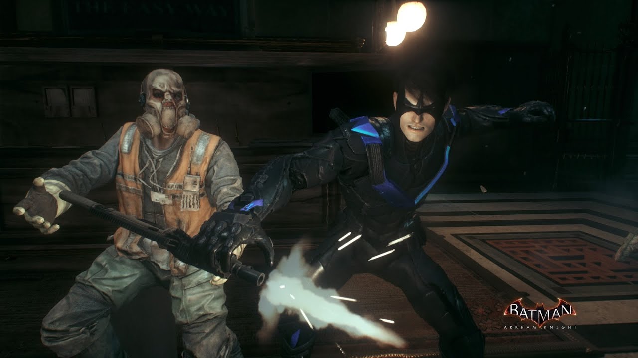 Batman Arkham Knight- Nightwing Fear Takedown compilation/ montage
