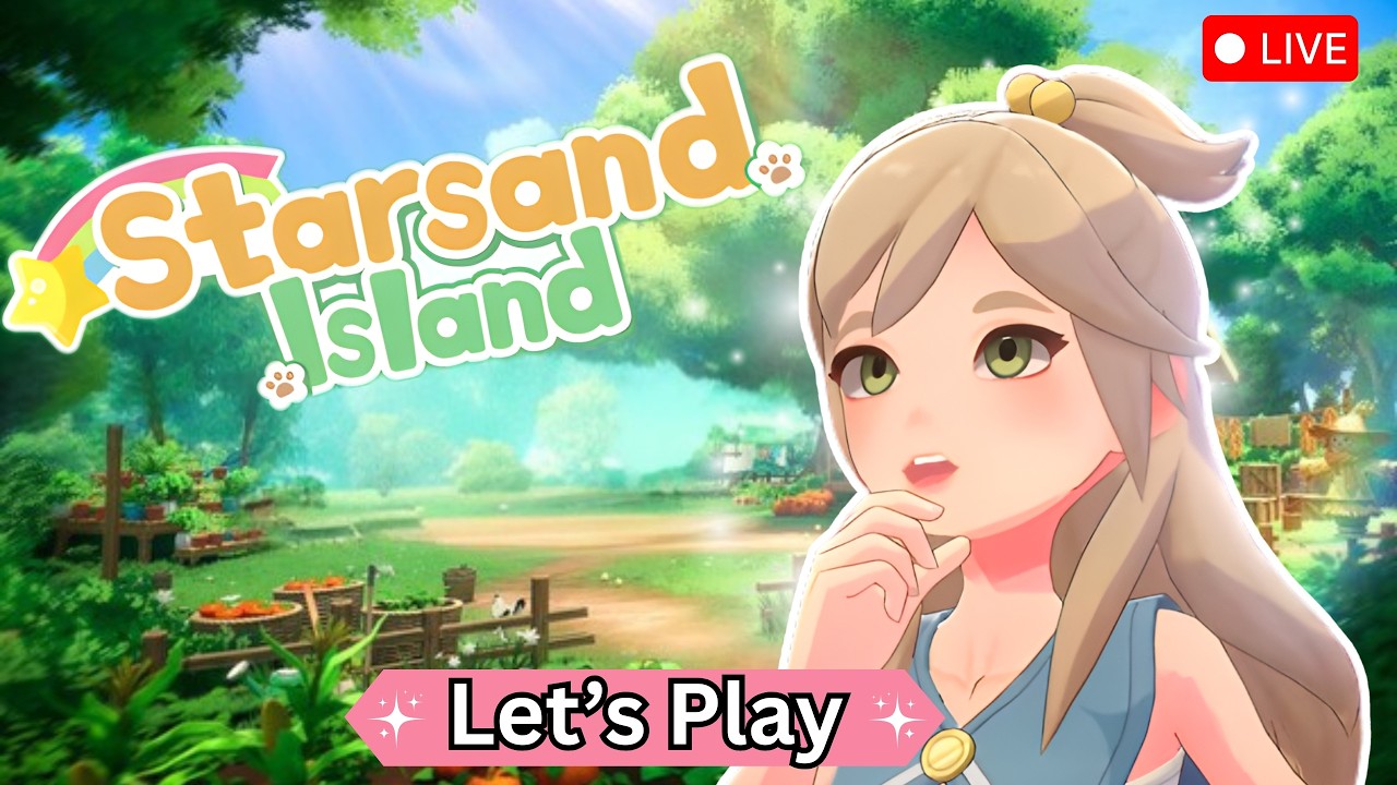 Let's Try A New Game!! Let's See How We Like Starsand Island!!