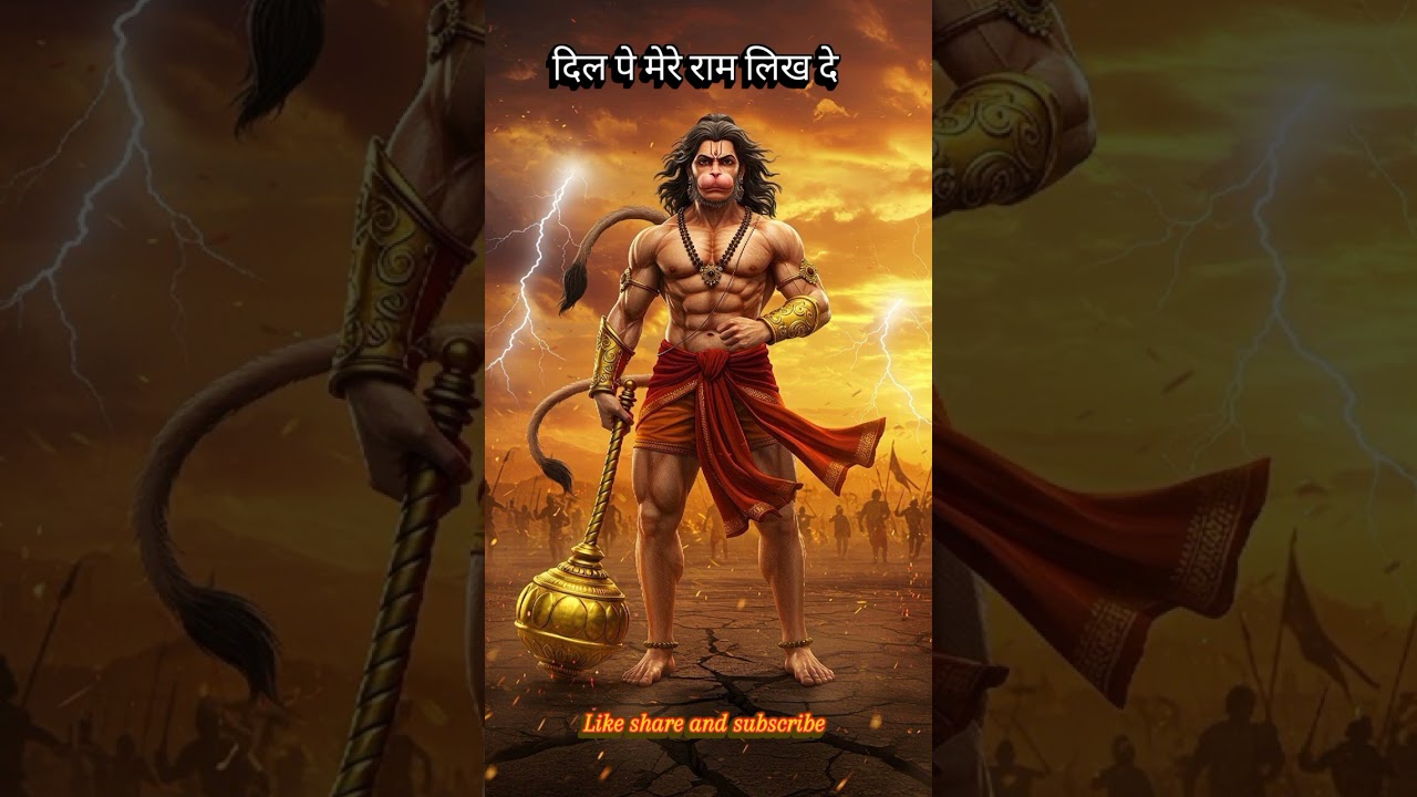 दिल पे मेरे राम लिख दे @N-Series // Jay shree Ram ll jay bajarang Bali 🙏