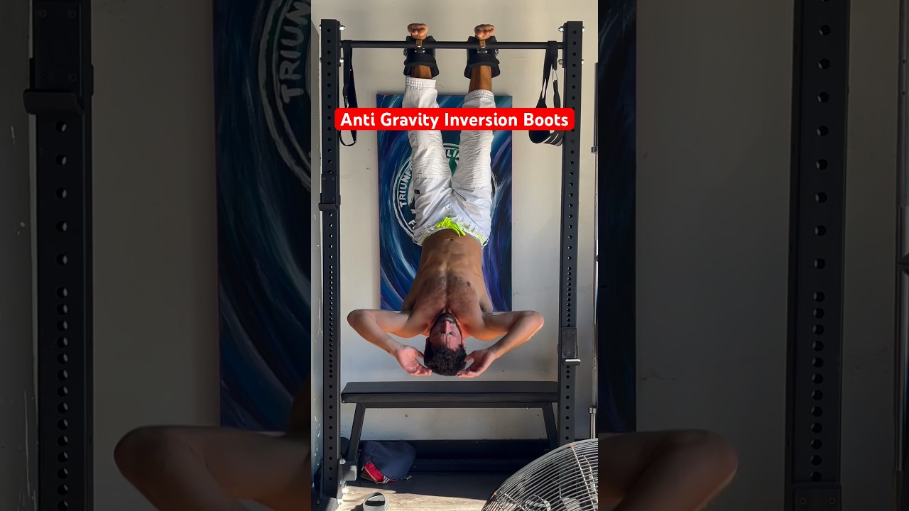 Anti Gravity Inversion Boots.  #fitness #exercise #workout #injuryprevention