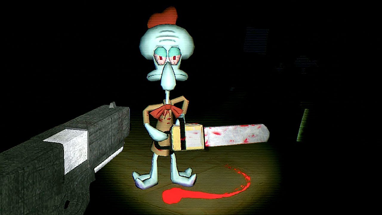 Pikabuu: Tentacles Gallery | NUNCA VÁ NA GALERIA DE ARTE DO LULA MOLUSCO ÀS 03:00 AM | LEO GAMES