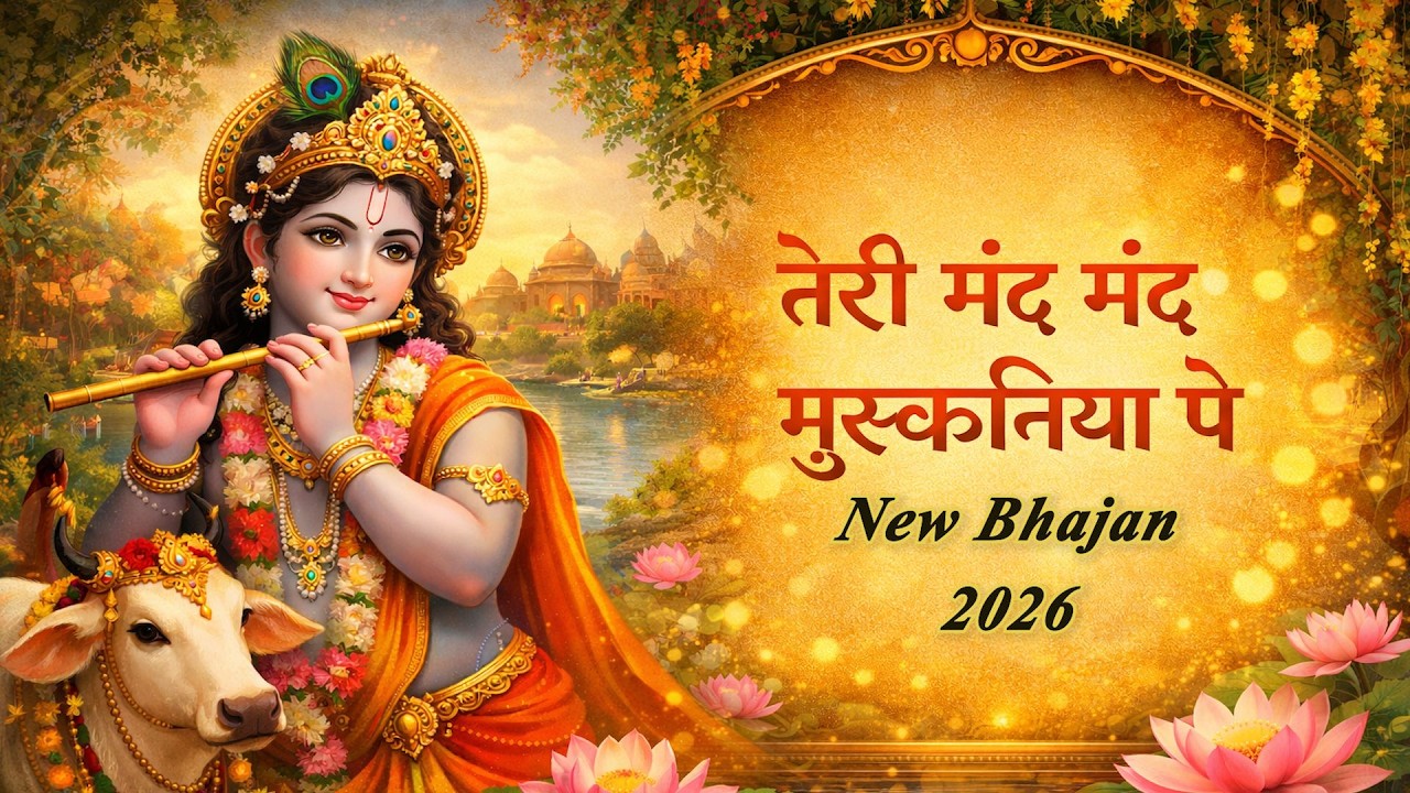 तेरी मंद मंद मुस्कनिया पे बलिहार साँवरे | Latest Krishna Bhajan 2026 | Vaikunth Vibes | #bhajan