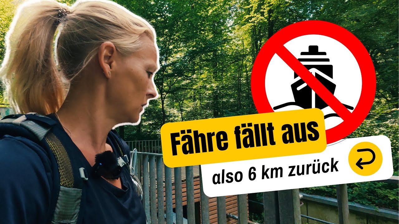Allein 52 km in 2 Tagen wandern &ndash; mit Eis, Zelt & Wupper-Drama