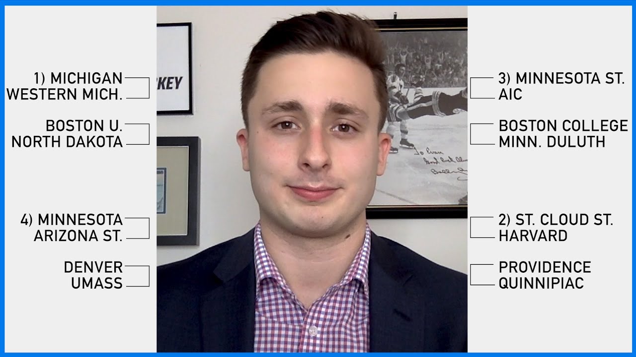 First NCAA hockey bracket predictions for the 2022 tournament
