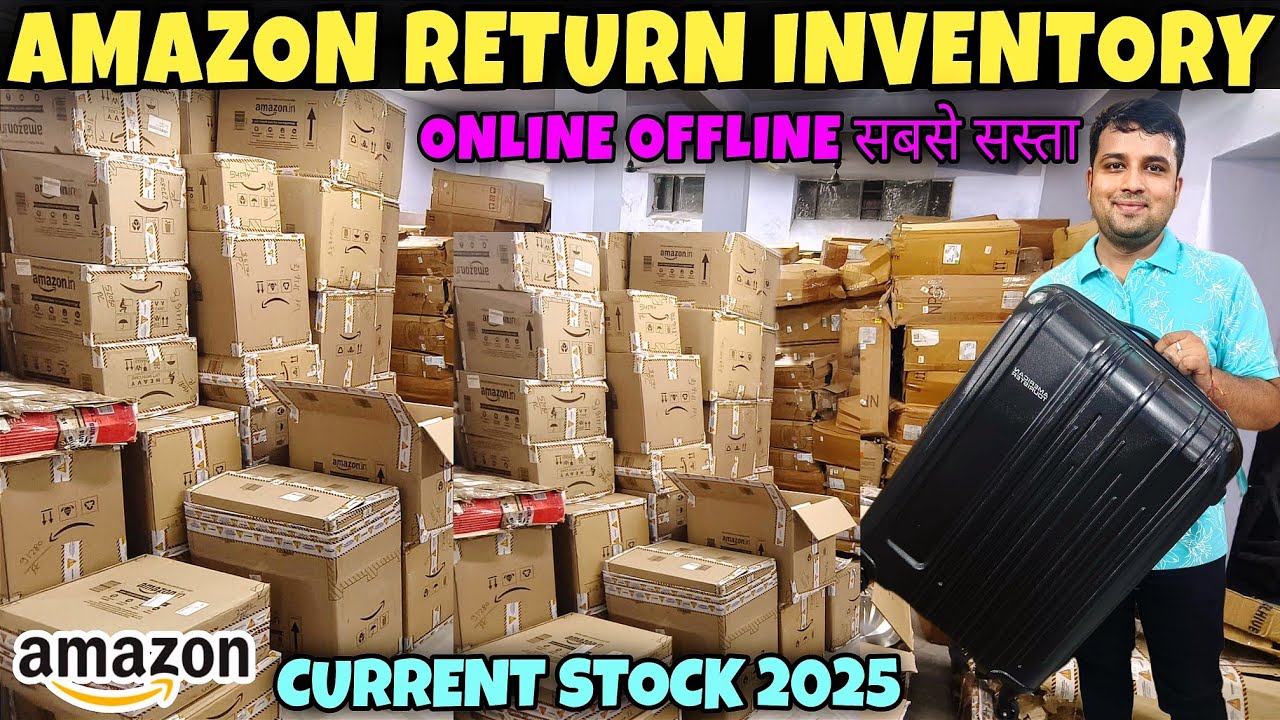 AMAZON RETURN INVENTORY 2025 | ONLINE RETURN PRODUCT WAREHOUSE @MarvIndia786 