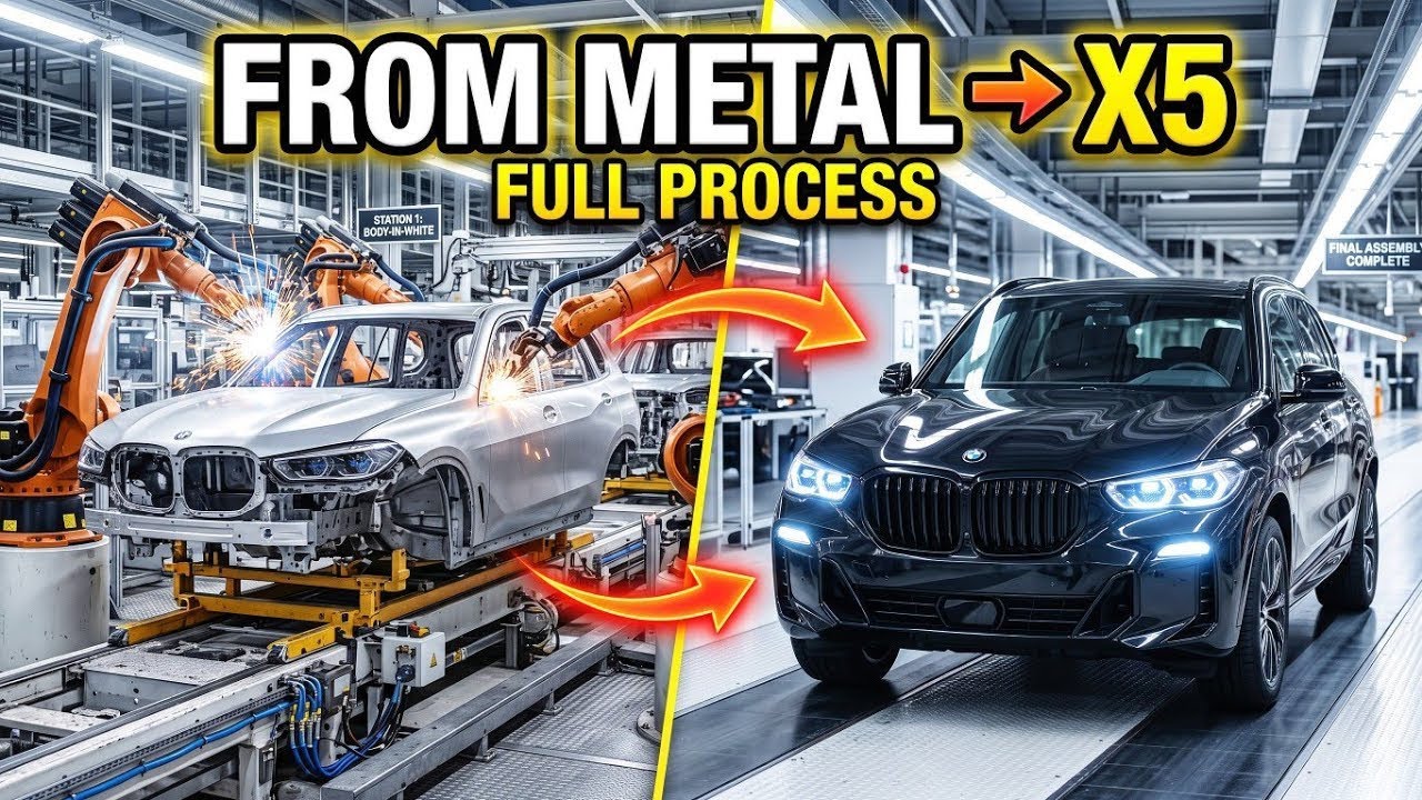 How the 2027 BMW X5 is Built: From Raw Metal to Finished SUV #BMWX5 #BMW #2027BMWX5