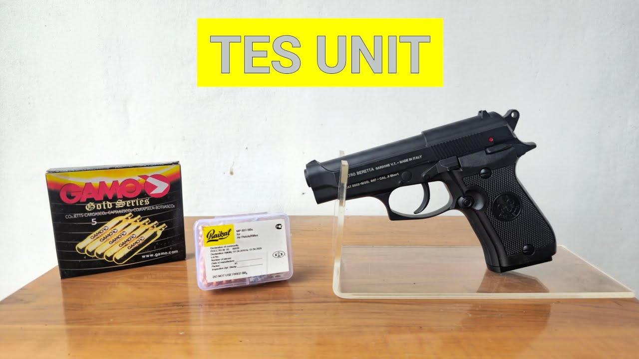 Tes Unit Beretta M84 Upgrade Power