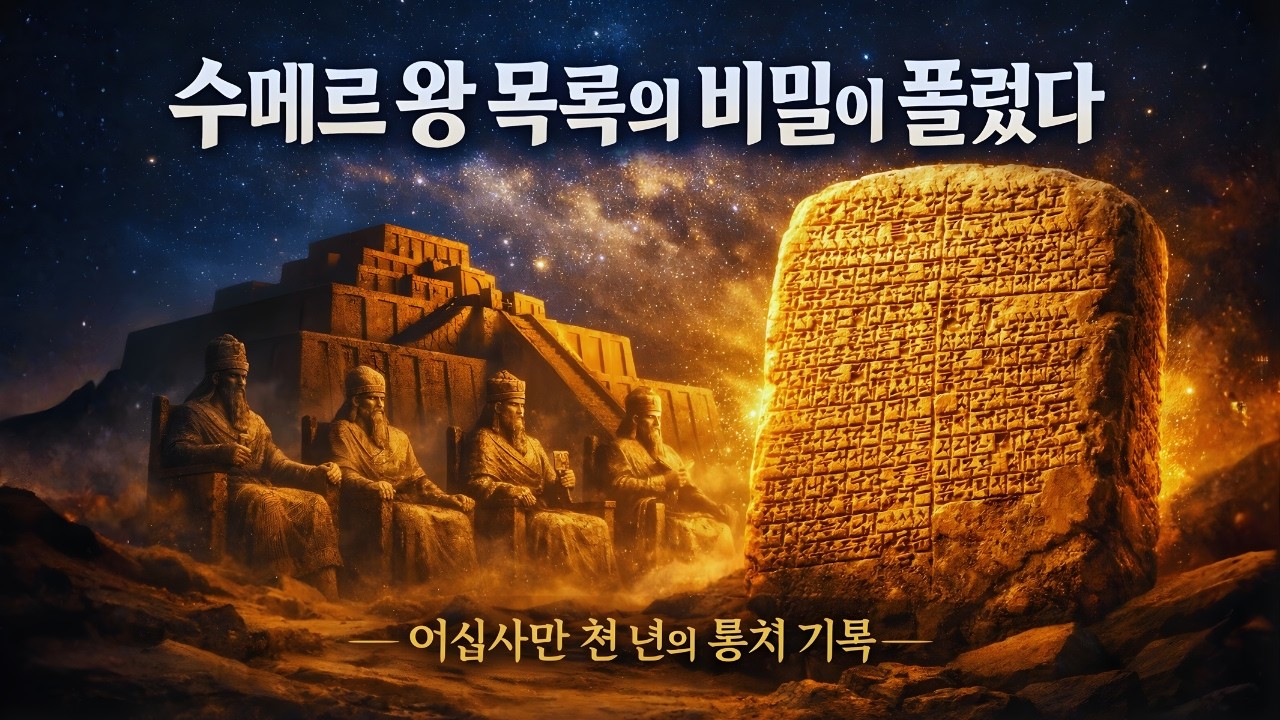 수메르 왕 목록 해독: 24만 1천 년에 걸친 숨겨진 인류 역사 | 잠들기 위한 이야기