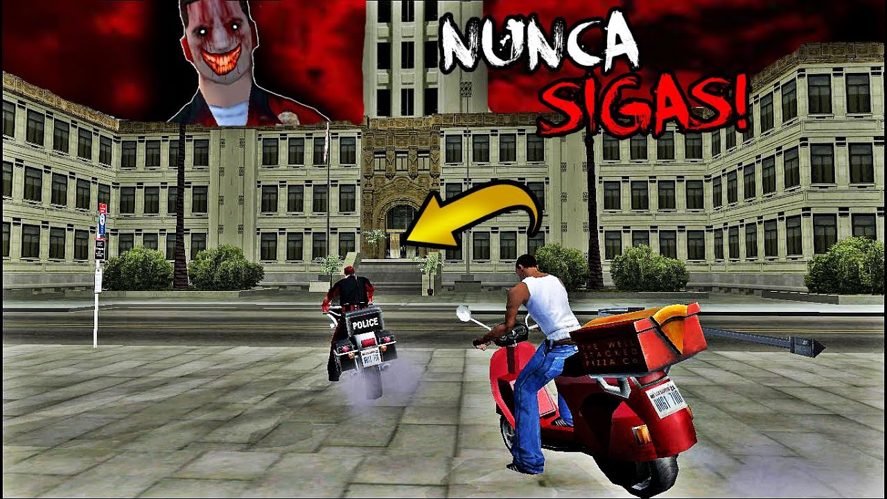 Nunca Sigas al la MOTO DE POLICIAS Maldito