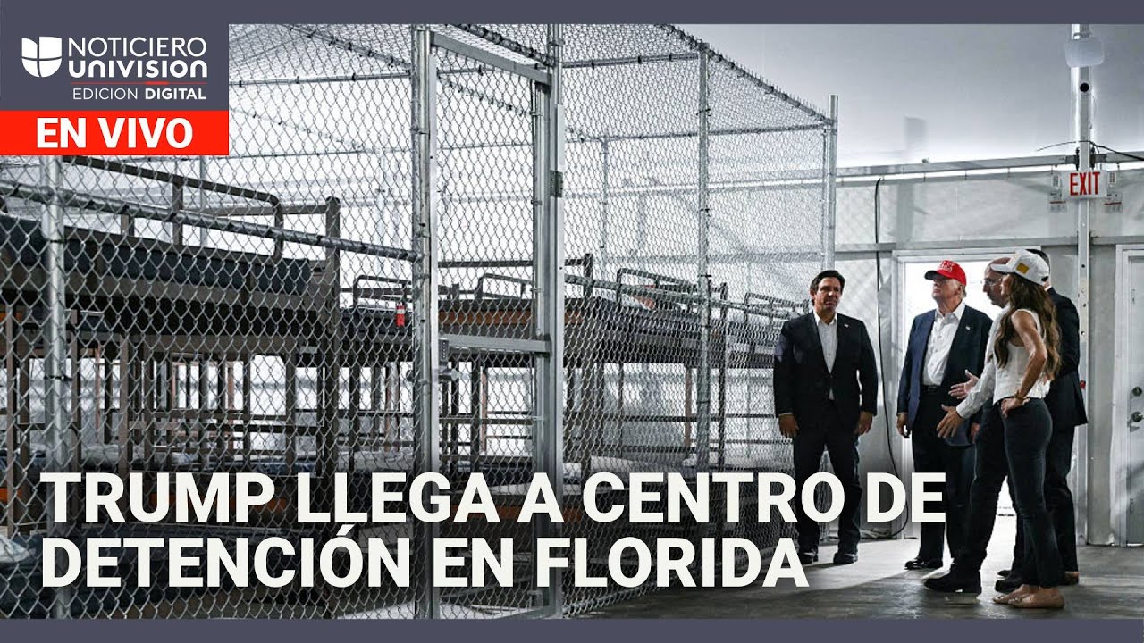 Trump inaugura el centro de detención en Florida | Edicion Digital 1 de julio de 2025