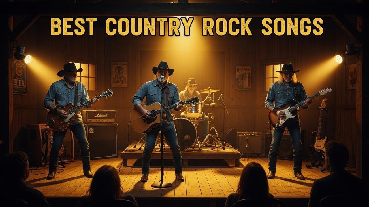 Country Rock Easy Drive Mix 2026 🎸 Relaxed Southern Rock Flow | Doobie Brothers