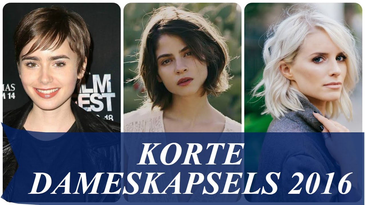 Korte dameskapsels 2016