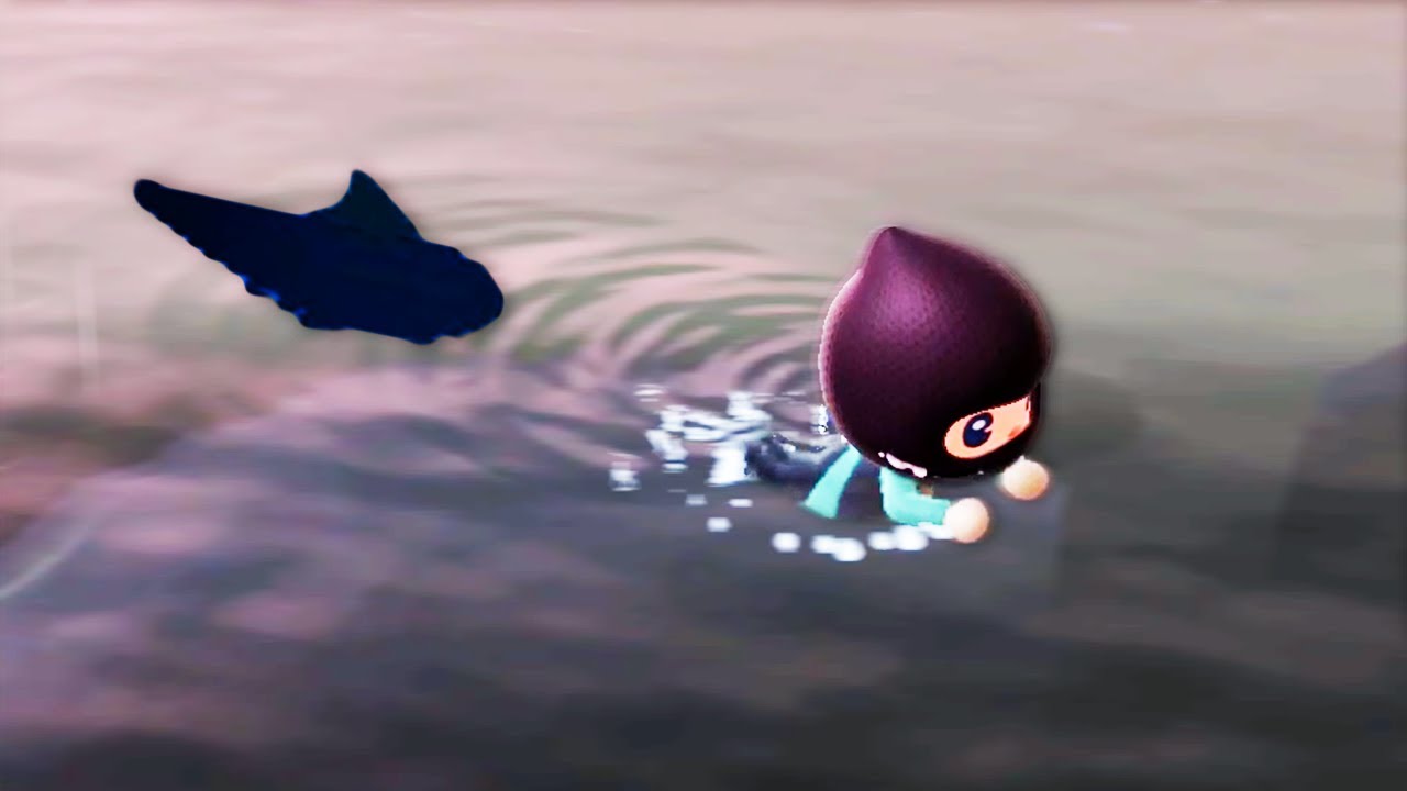 DON'T GO SWIMMING IN ANIMAL CROSSING