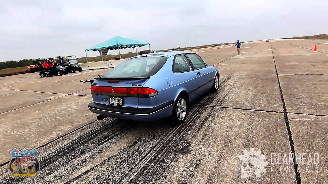 1996 SAAB 900 Turbo - 174mph standing mile