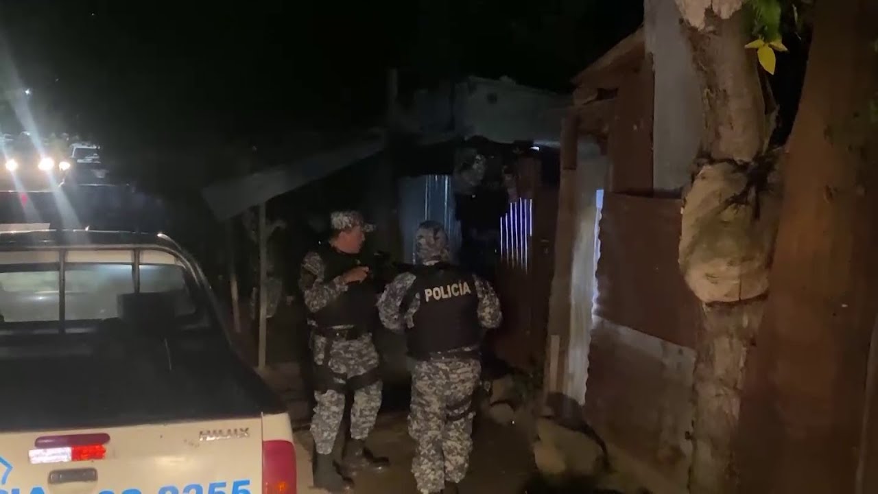 Operativo Ucrania deja varias capturas en Santa Ana