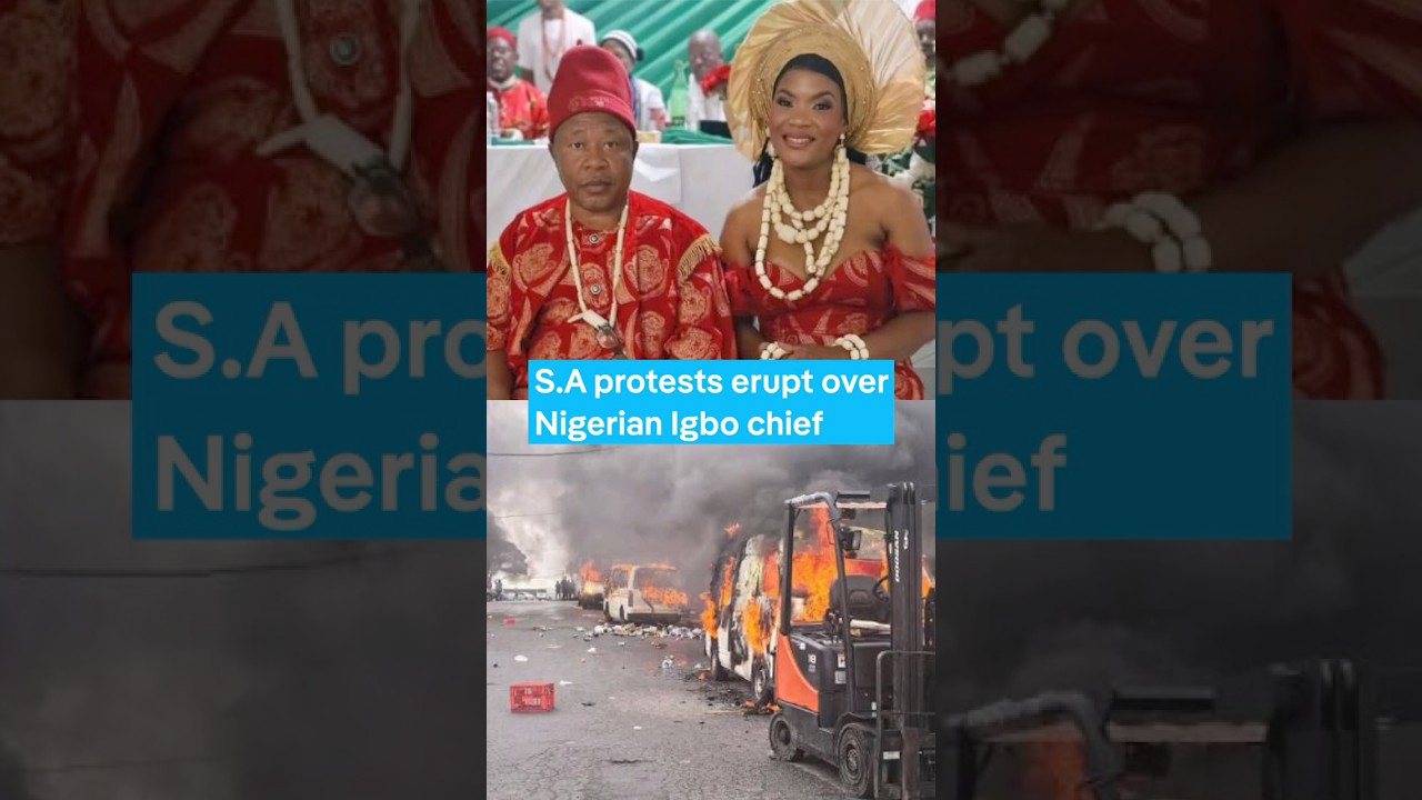 Violence erupts in South Africa over Igbo leader coronation