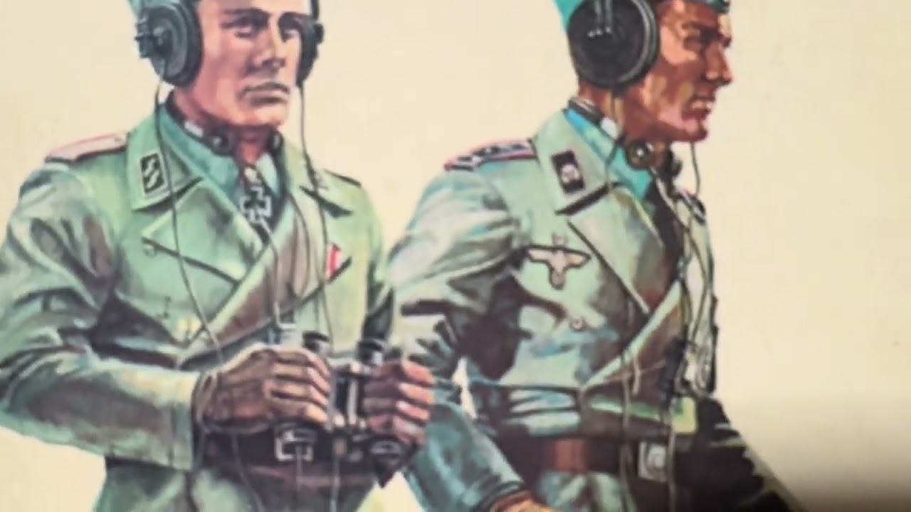 タミヤMM19 ドイツ戦車兵セット　1973年
