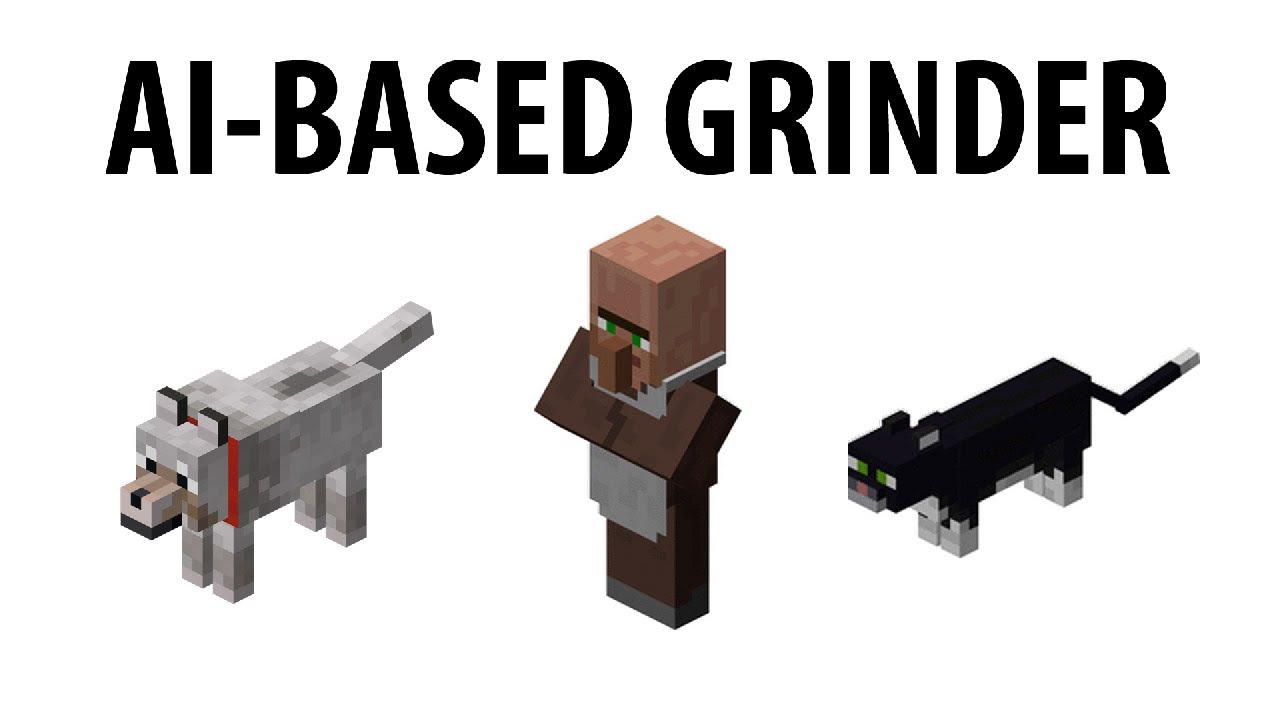 AI-based Mob Grinder for Minecraft 1.8