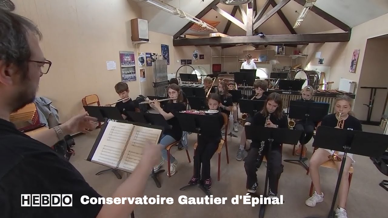 L'hebdo au Conservatoire Gautier d'Épinal