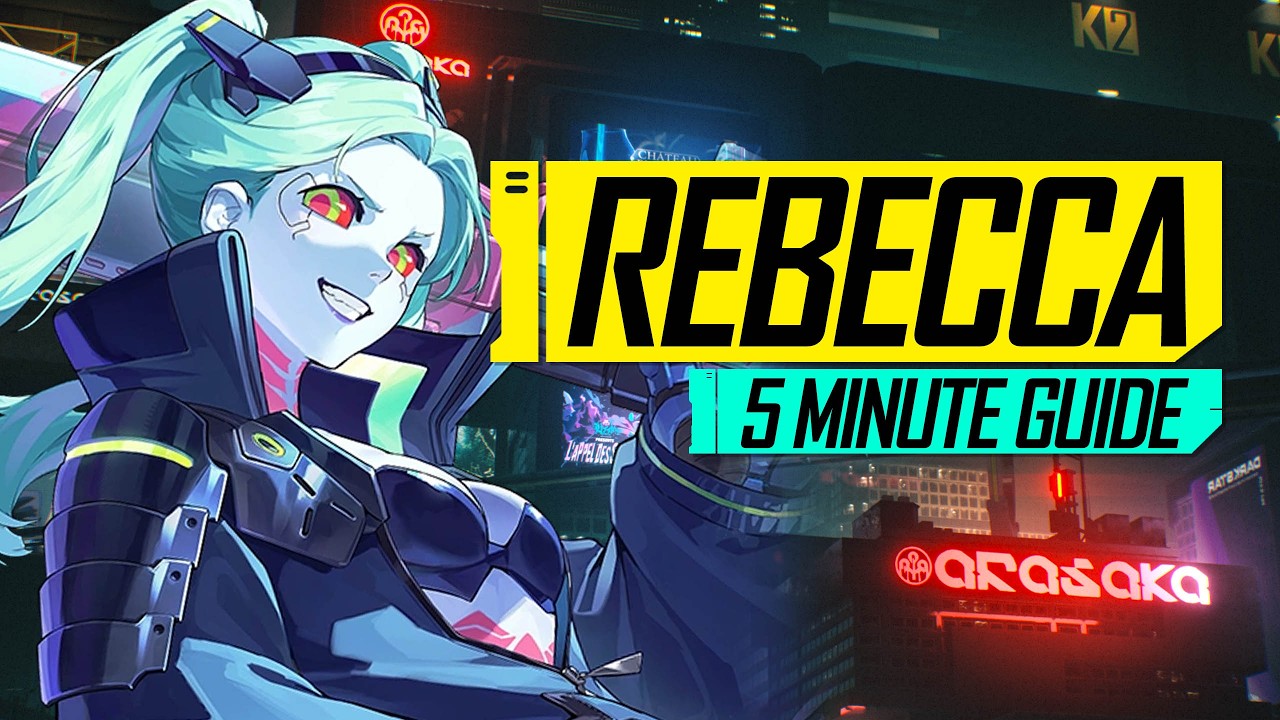 MASTER REBECCA EASY! S0 Best Build, Rotations & F2P Teams | Wuthering Waves x Edgerunners