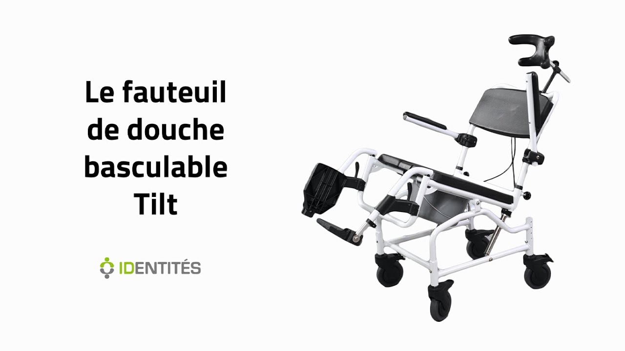 FAUTEUIL DE DOUCHE BASCULABLE TILT / REF : 822159-822248 / IDENTITES