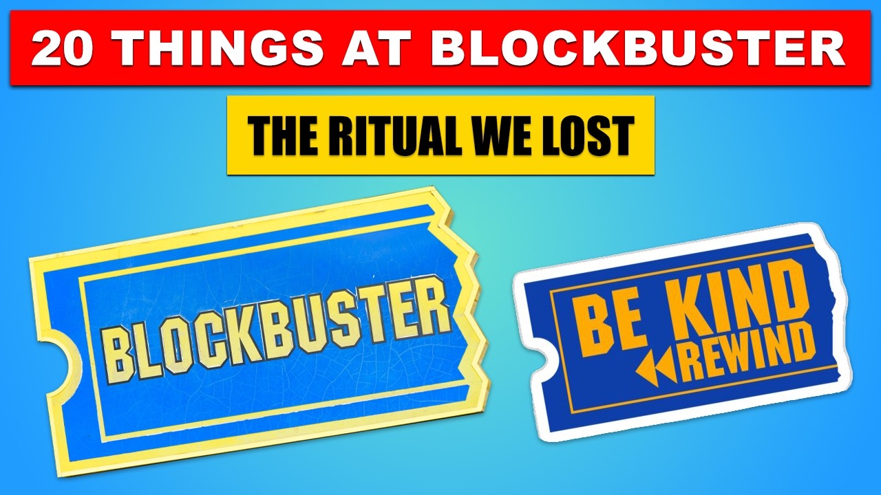 20 Things You Could ONLY Experience at Blockbuster (The Ritual We Lost)
