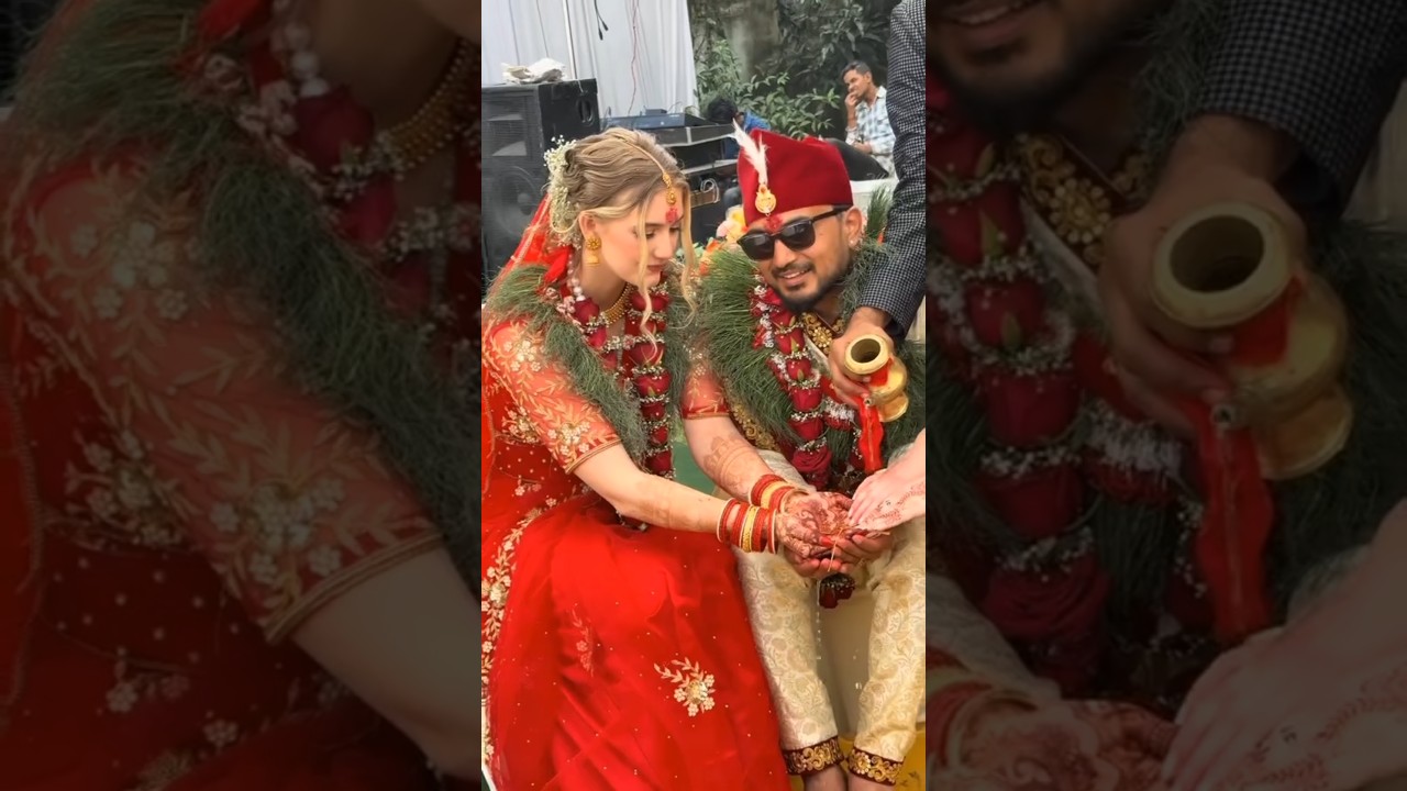 Pure Love! Nepali Marriage with a Foreigner ❤️🇳🇵