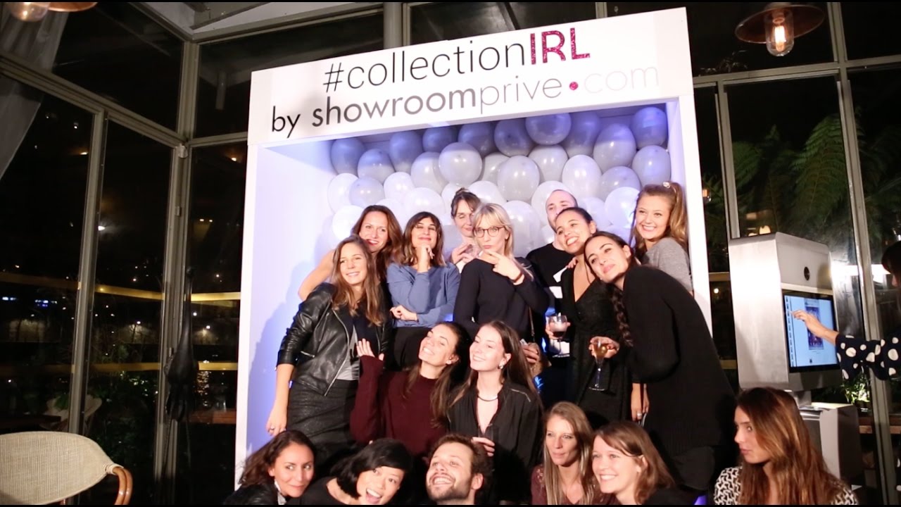 Showroomprivé | Lancement de #collectionIRL