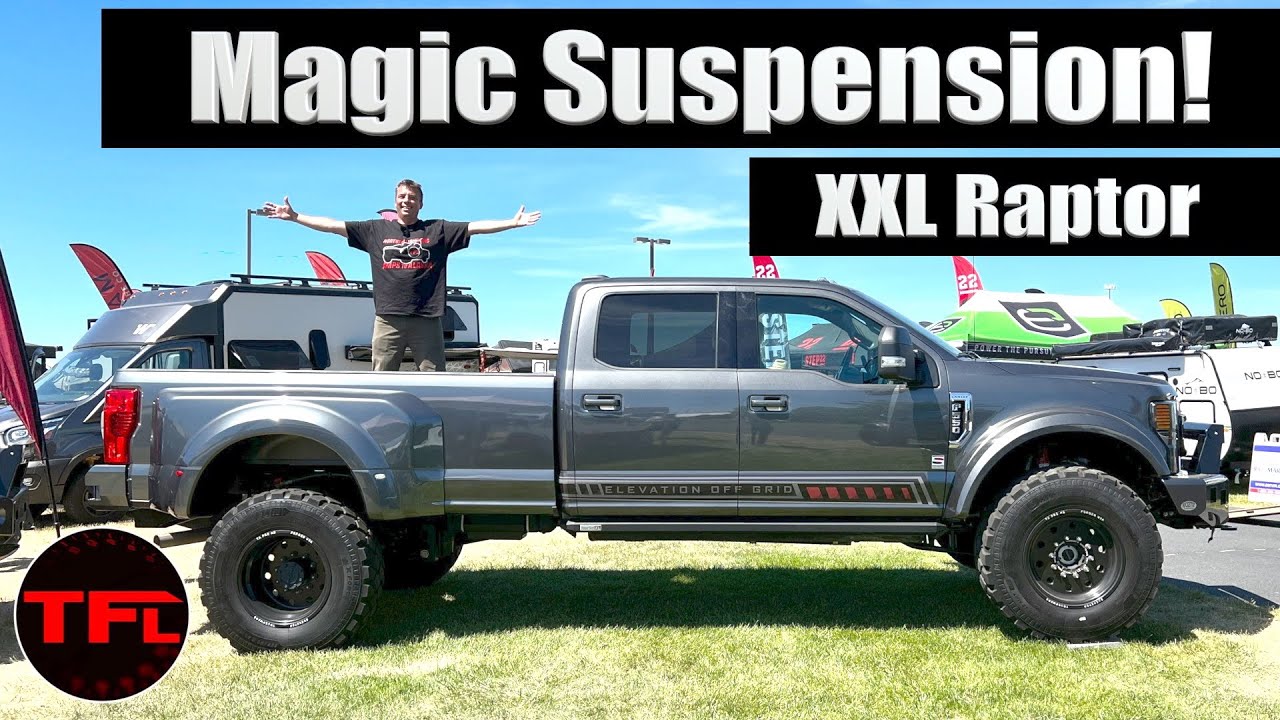 Встречайте F-550 Ford Raptor: когда вам нужно буксировать ДЕЙСТВИТЕЛЬНО тяжелый груз по бездорожью!